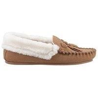Hush Puppies Agnes Suede Women's Tan Slippers