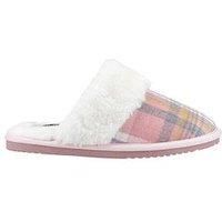 Hush Puppies Women/'s Arianna Plaid Slipper, Pink, 6 UK