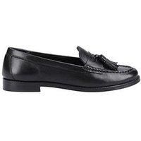 Hush Puppies Connie Leather Women's Black Loafers