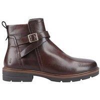 Hush Puppies Tove Leather Women's Brown Boots