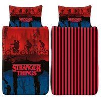 Stranger Things  Single AG2612  's Duvet cover in Black