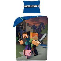 Minecraft  Single AG2614  's Duvet cover in Blue