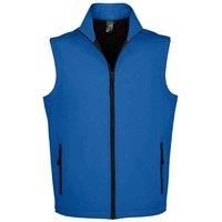 SOL'S Men's Race Softshell Body Warmer in Blue | Size: Medium