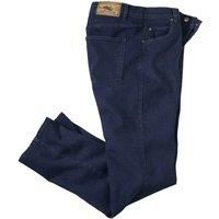 Atlas For Men Mens Stretch Jeans28R Dark Blue  AF340