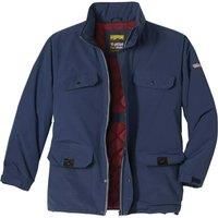 Atlas for Men Men's Water Repellent Outdoor Parka in Navy | Size: XL