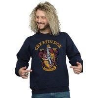 Harry Potter Men's Gryffindor Sweatshirt in Navy | Size: Small