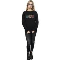 Marvel  BI1946  women's Sweatshirt in Black