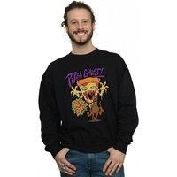 Scooby Doo  Pizza Ghost  men's Sweatshirt in Black