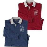 Atlas For Men Mens Classic Polo Shirt (Pack of 2) AF971
