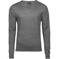 Tee Jays Mens Knitted V Neck Sweater BC3828