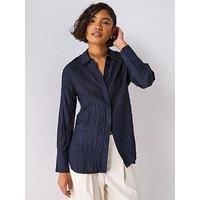 Joseph Bold Blouse - Navy