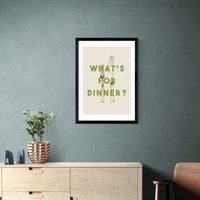 East End Prints What's For Dinner£ Print by The 13 Prints