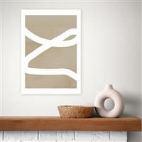 East End Prints Lines Art Print - A2