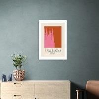 East End Prints Barcelona Print