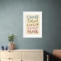 East End Prints Cheers Print by SimplyExtraJordanary