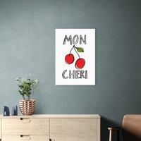 East End Prints Mon Cheri Print by Keren Parmley