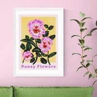 East End Prints Pansy Flowers Print