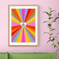 East End Prints Anti Bad Vibes by Emmy Lupin Studio Print