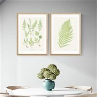 East End Prints Botan Vintage Oak Frame Art Print - A2