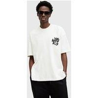 Allsaints Orlando Back Print T-Shirt - White
