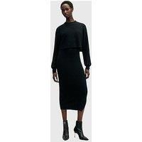 Allsaints Margot 2-In-1 Dress - Black