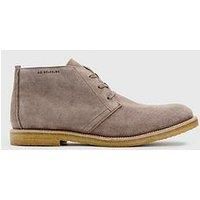 Allsaints Bilton Suede Chukka Boot - Light Grey