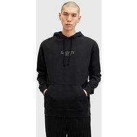 Allsaints Bones Overhead Hoodie - Black