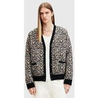 Allsaints Neko Knitted Cardigan - Brown