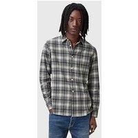 Allsaints Gratton Long Sleeve Shirt- Grey