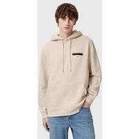 Allsaints Redact Overhead Hoodie - Beige
