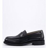 Allsaints Men'S Bloom Leather Loafers - Black