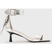 Allsaints Noir Low Sandal - Silver