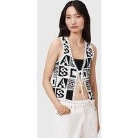 Allsaints Florence Waistcoat - Black