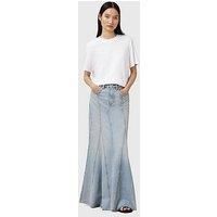 Allsaints Alma Denim Skirt - Blue
