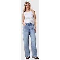 Allsaints Blake Fray Jean - Blue