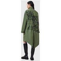 Allsaints Milla Bird Parka - Dark Green