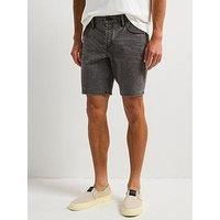 Allsaints All Saints Switch Denim Shorts- Black