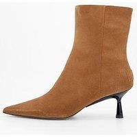 Allsaints Vivian Suede Boot - Brown