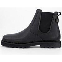 Allsaints All Saints Skiff Leather Chelsea Boot - Black
