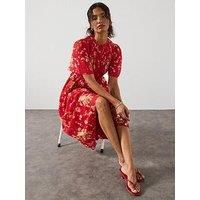 Allsaints Mya Dress - Red