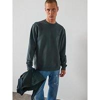 Allsaints All Saints Future Long Sleeve Crew Sweat - Dark Blue