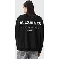 Allsaints All Saints Underground Half Zip Sweat - Black
