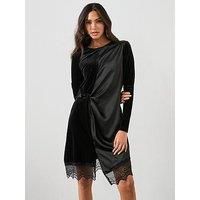 Allsaints Lana Velvet Dress
