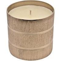 Hestia Gold Candle In a Metal Jar