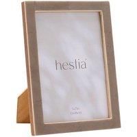 Hestia Grey Thin Stained Bone Effect Photo Frame