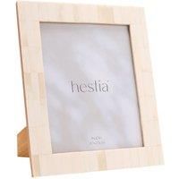 Wide Border White Bone Photo Frame 8" x 10"