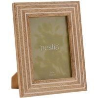 Hestia Wooden Striped Photo Frame