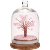 Serenity Gemstone Dome Tree - Amethyst - Garnet - White Jade - Peridot Etc