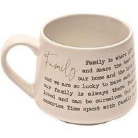 Moments Stoneware Mug - Family