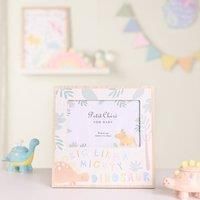 Widdop Petit Cheri Mighty Dinosaur Photo Frame - 6" x 4" - Perfect Newborn or Baby - Gift Present For Baby Shower New Baby Litte One